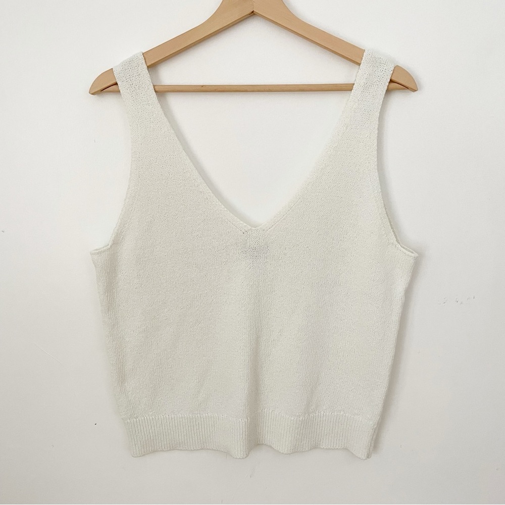 Rails Maise Knitted cotton blend Tank size M - Picture 6 of 9